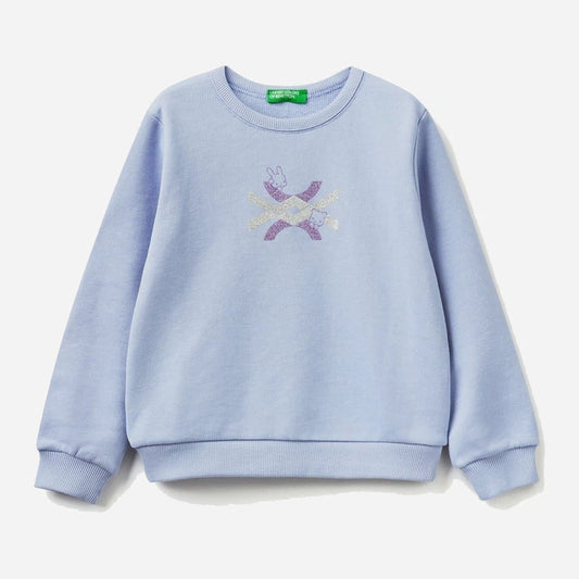 KID GIRL COTTON SWEATSHIRT