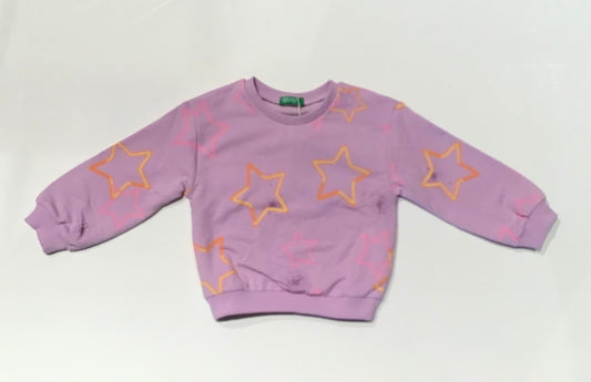 Kid girl star sweater