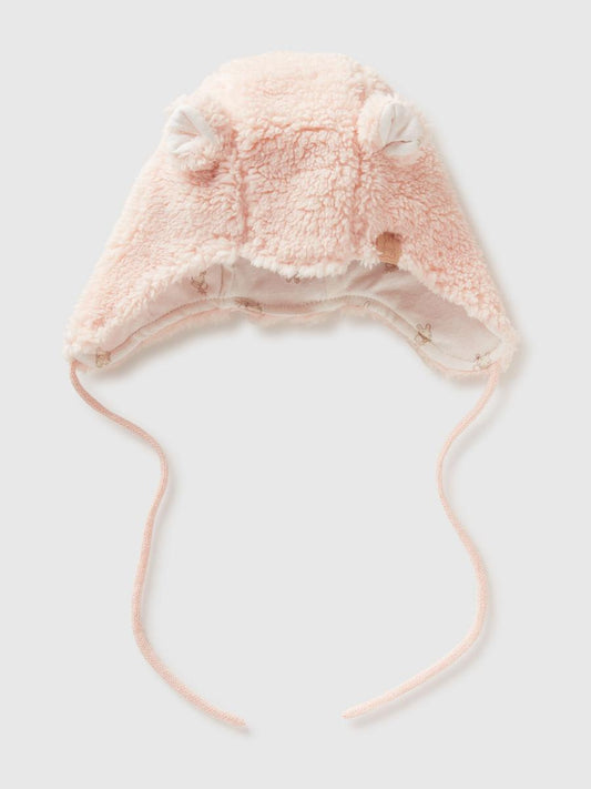 BABy teddy fleece hat
