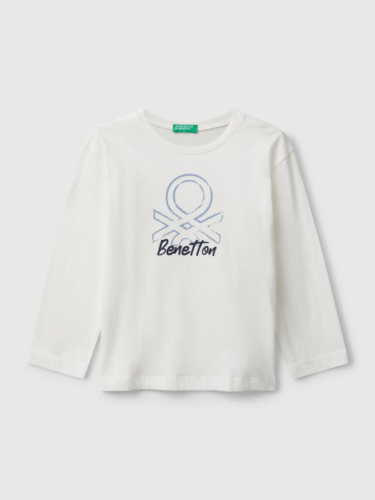 KID BOY LONG SLEEVE COTTON T-SHIRT