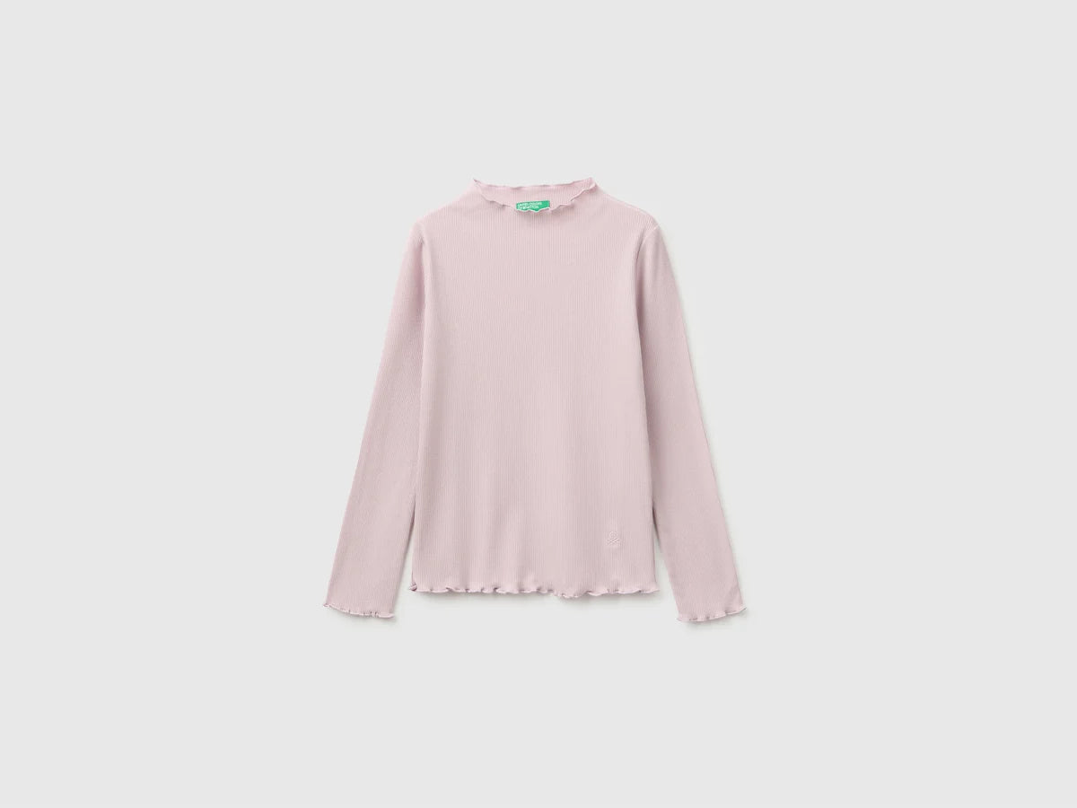 WARM COTTON BLEND TURTLE NECK