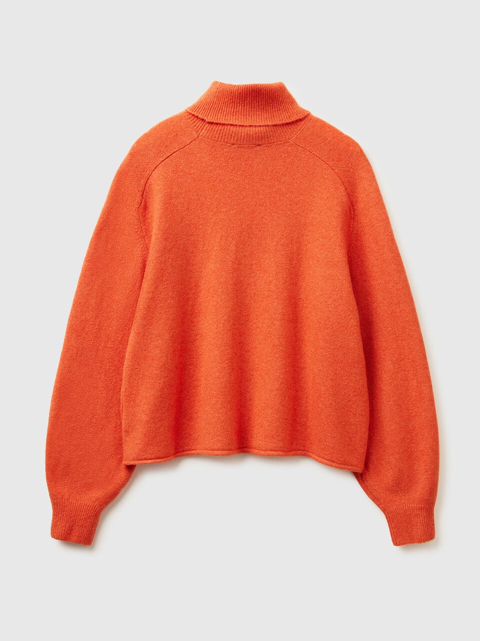 TURTLE NECK WOOL BLEND JUMPER