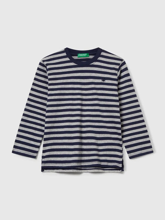 KID BOY COTTON LONG SLEEVE T-SHIRT