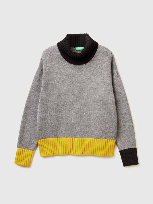 COLOUR BLOCK JUMPER