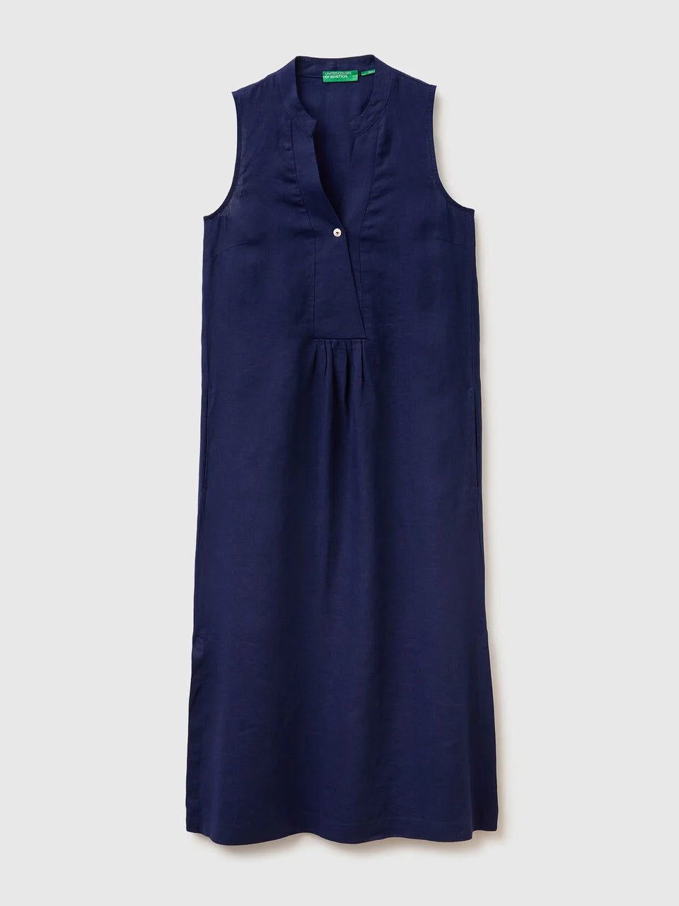 LONG DRES IN PURE LINEN