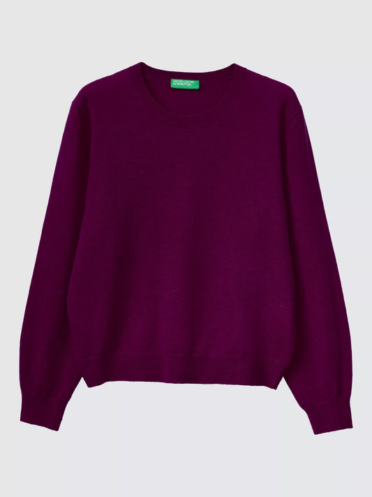 MERINO ROUND NECK JUMPER