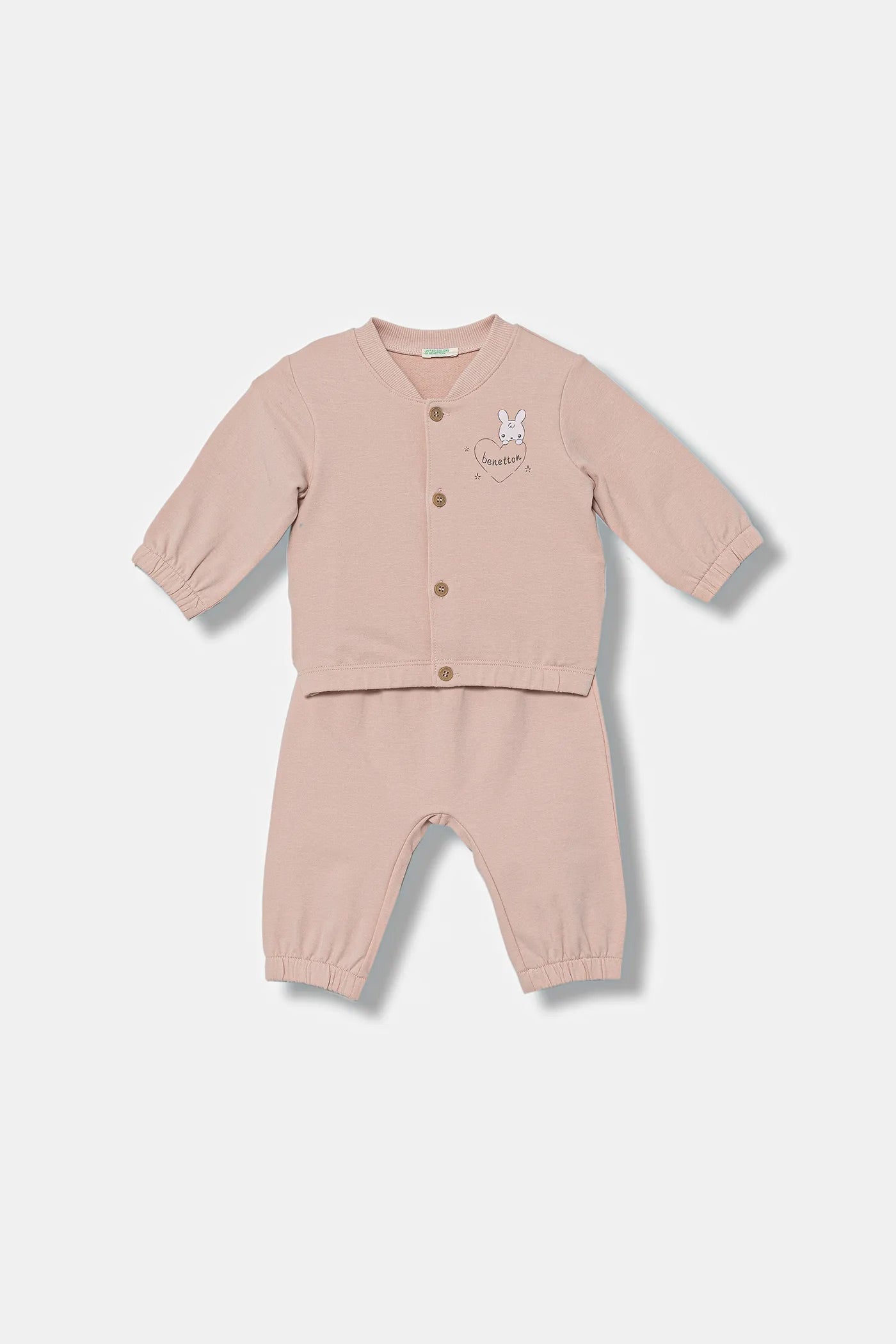 COTTON JACKET AND TROUSERS SET