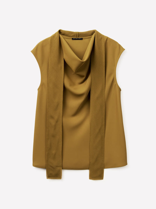 BLOUSE WITH SCARF