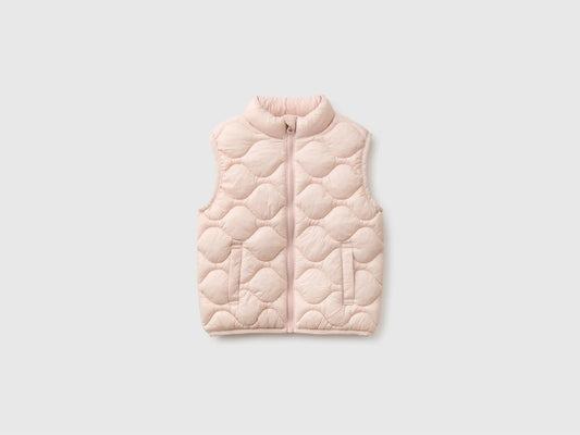Padded sleeveless jacket