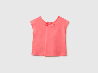Cross over detail T-shirt