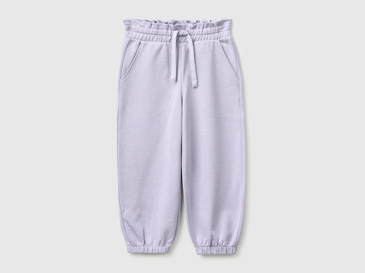 Organic cotton fleece lined joggers