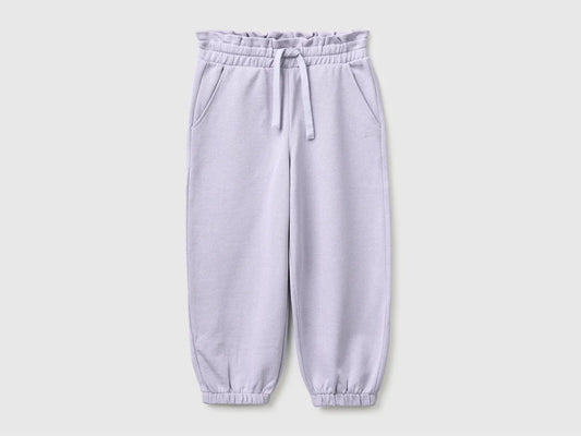 Organic cotton fleece lined joggers