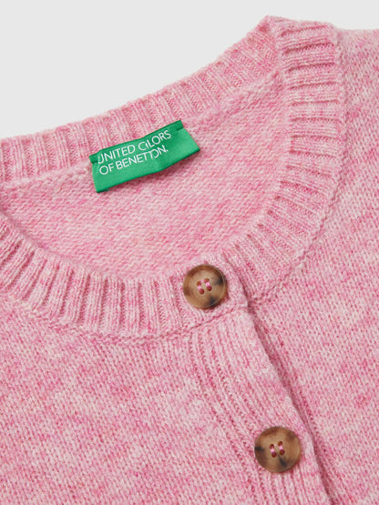 Cardigan in Pure Shetland Wool