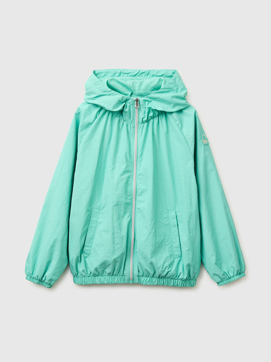 Girl raincoat