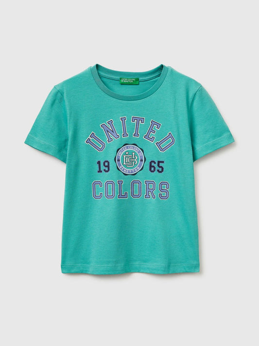 Cotton T-shirt with logo