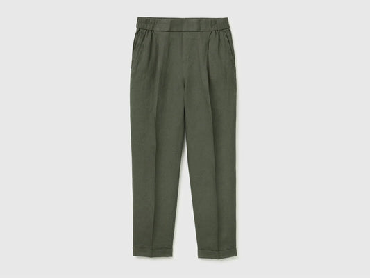 Classic linen trousers