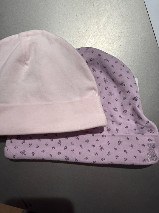 Two pack cotton hats
