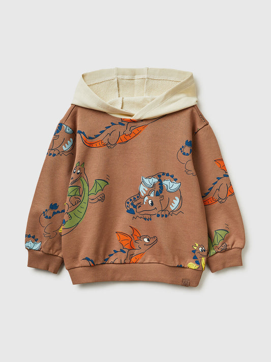 Printed hoodie