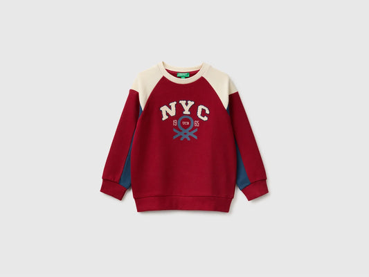 COLOUR BLOCK SWEATSHIRT