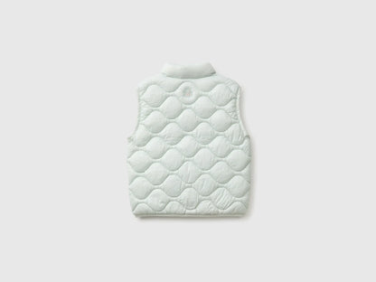 Padded sleeveless jacket