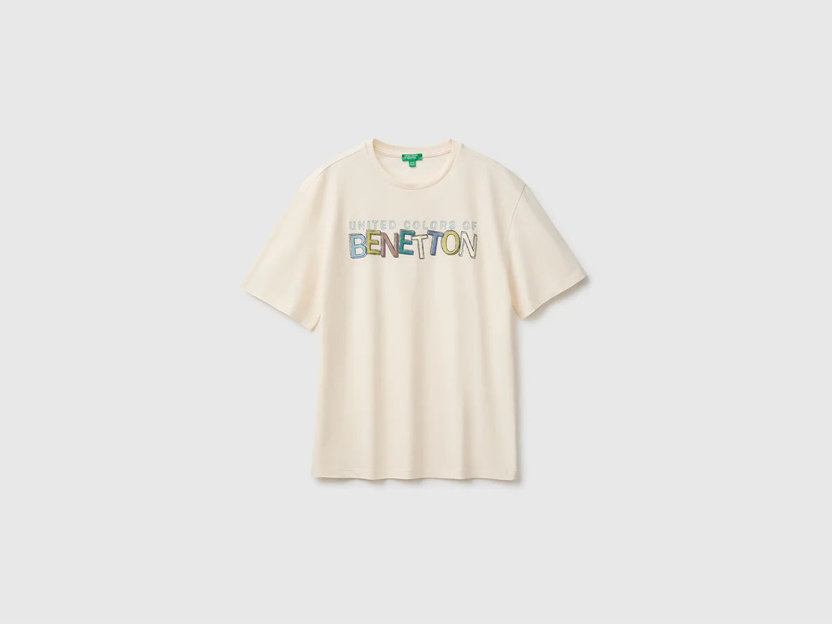 SHORT SLEEVED T-SHIRT WITH PRINT