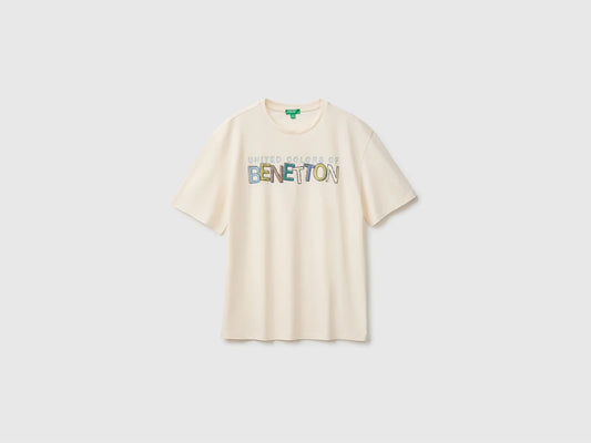 SHORT SLEEVED T-SHIRT WITH PRINT