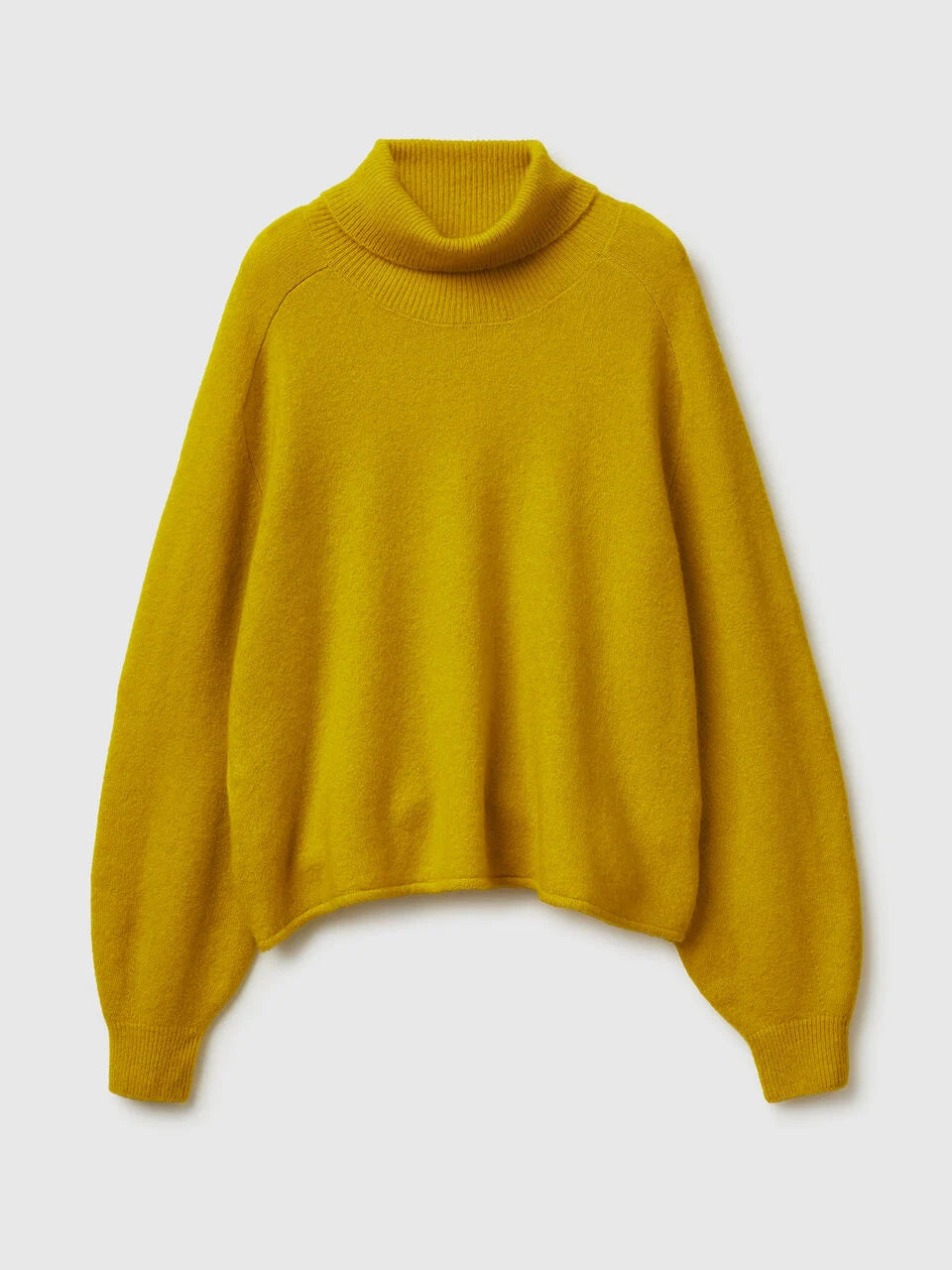 TURTLE NECK IN WOOL BLEND