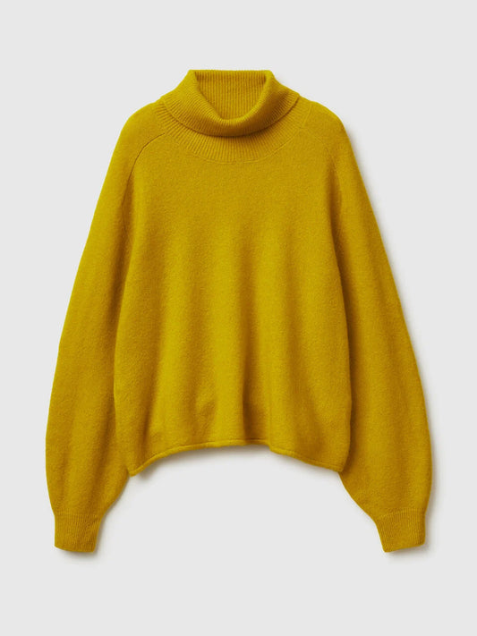 TURTLE NECK IN WOOL BLEND