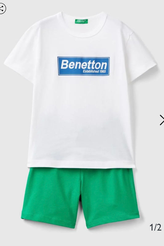 Toddler boy 100% cotton shorts and T-shirt sets