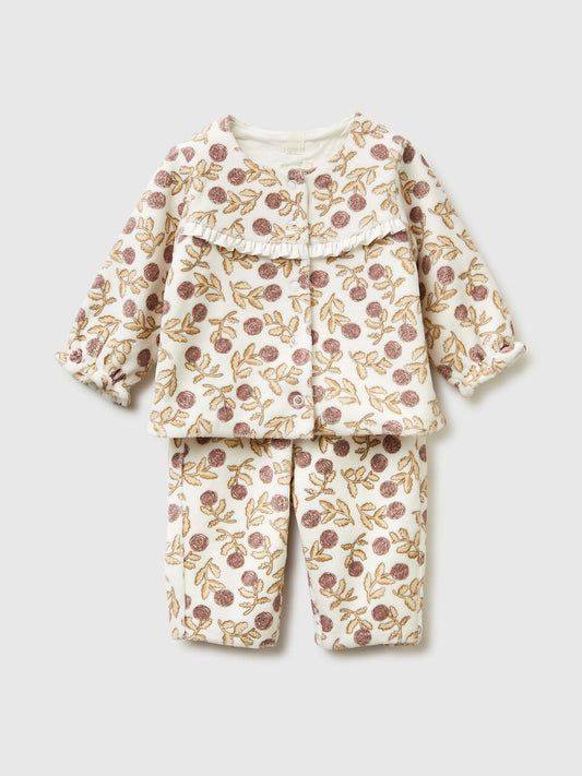 PATTERNED CHENILE SUIT