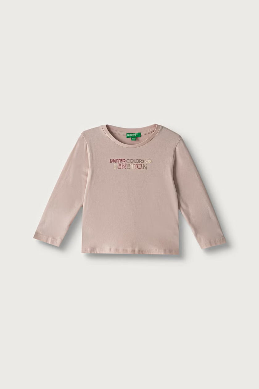 100% cotton long sleeve T-shirt