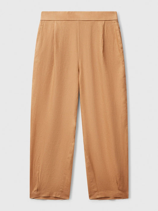 Ladies relaxed linen trousers