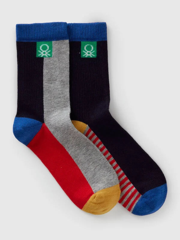 COTTON TWO PACK SOCKS