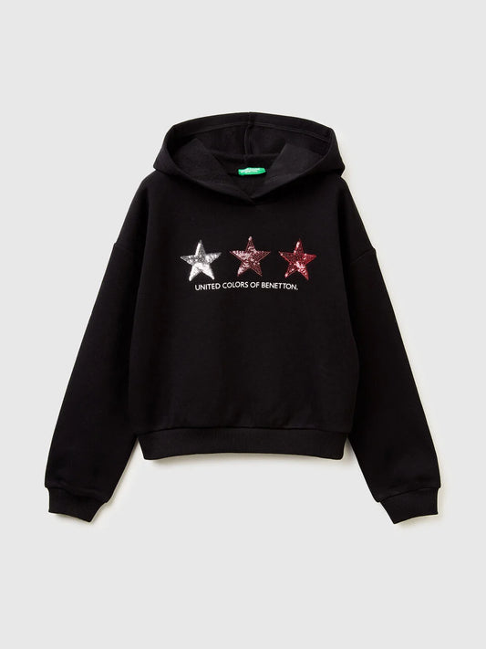 WARM TOUCH HOODED SWEATSHIRT