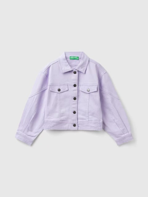 Junior girls Lilac denim Jacket