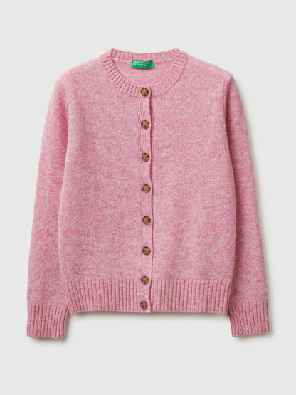 Cardigan in Pure Shetland Wool