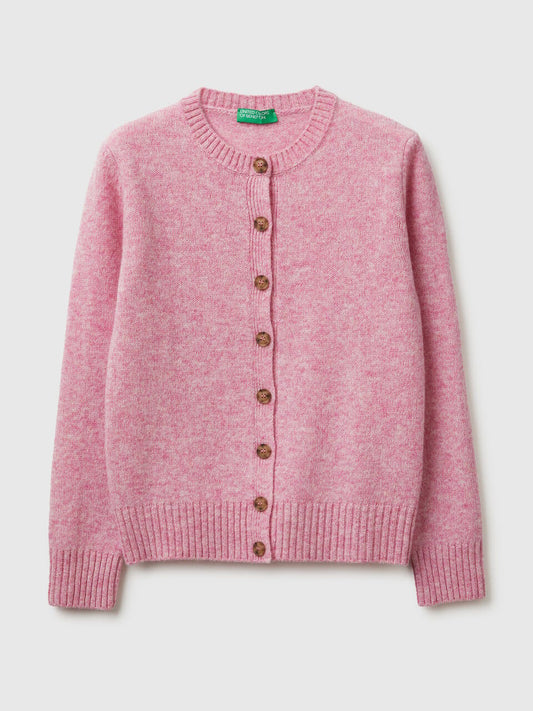 Cardigan in Pure Shetland Wool