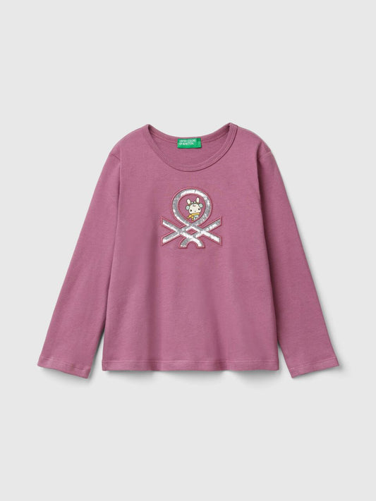 KID GIRL, WINTER LONG SLEEVE T-SHIRT