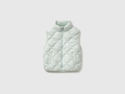 Padded sleeveless jacket