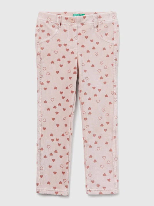 CHENILE PATTERNED LEGGINGS