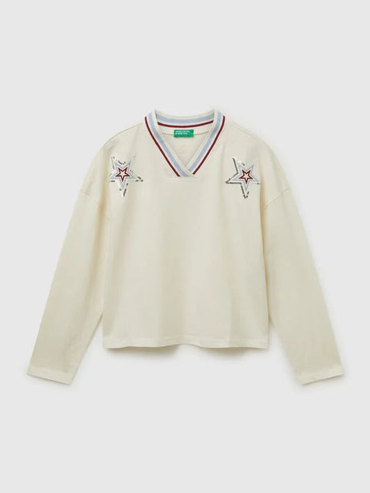 JUNIOR GIRL SEQUIN T-SHIRT