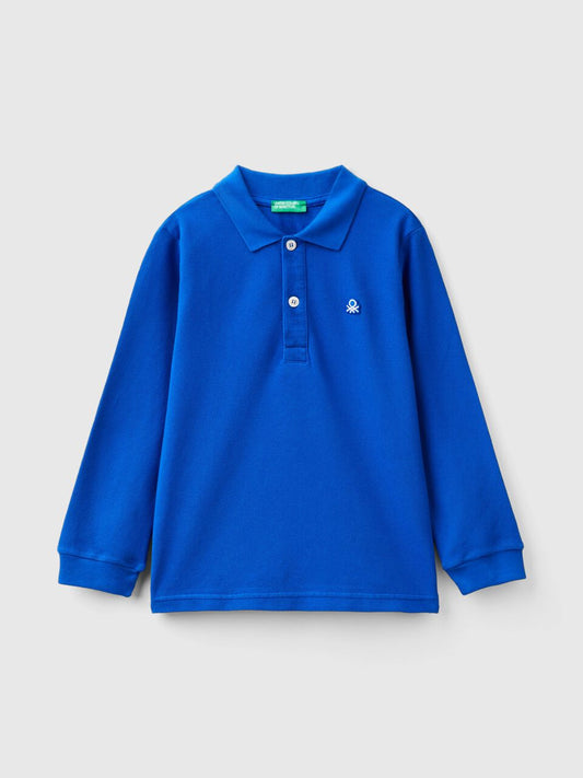 KID BOY, ORGANIC COTTON POLO SHIRT