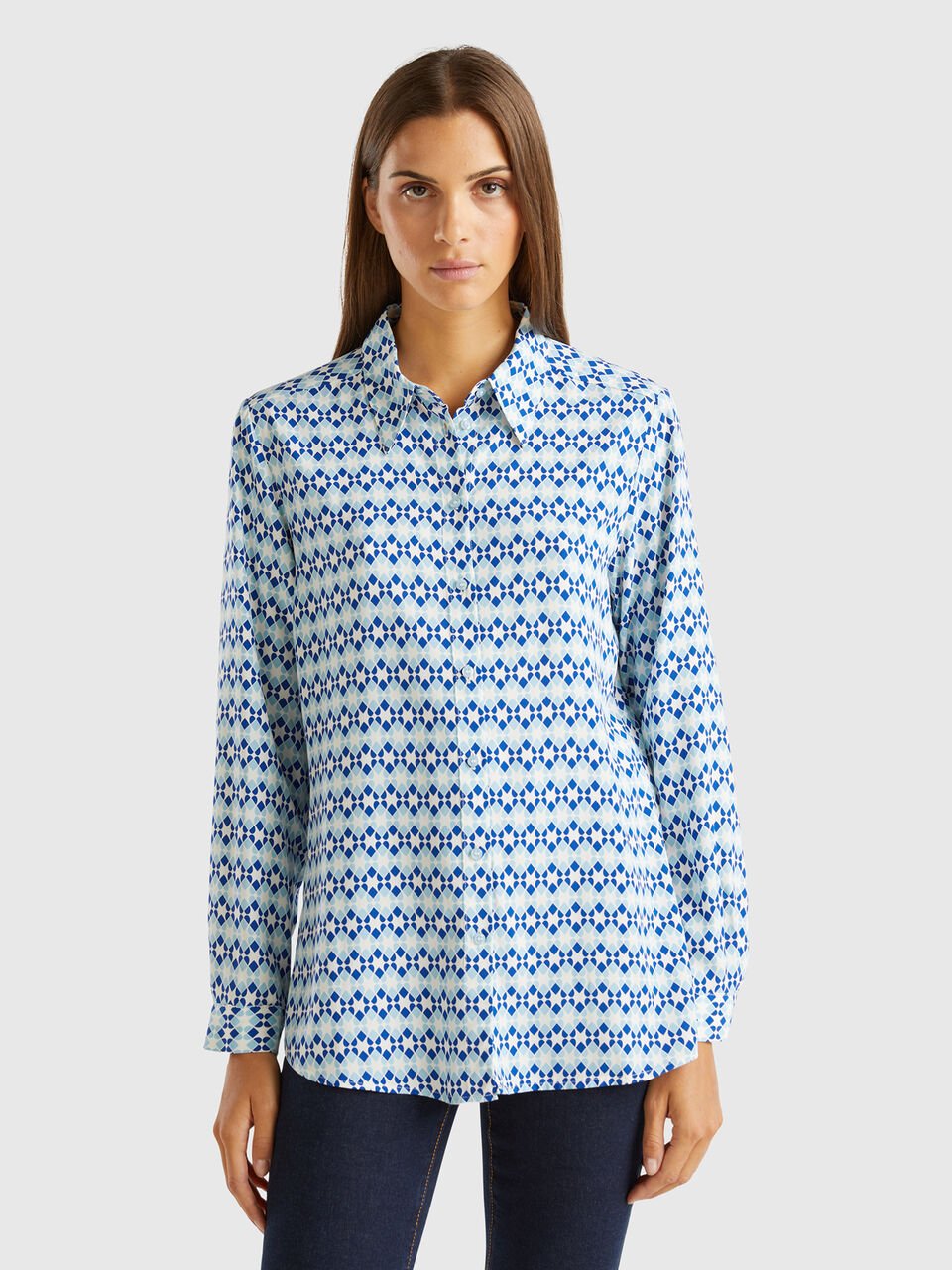 WOMENS VISCOSE BLOUSE