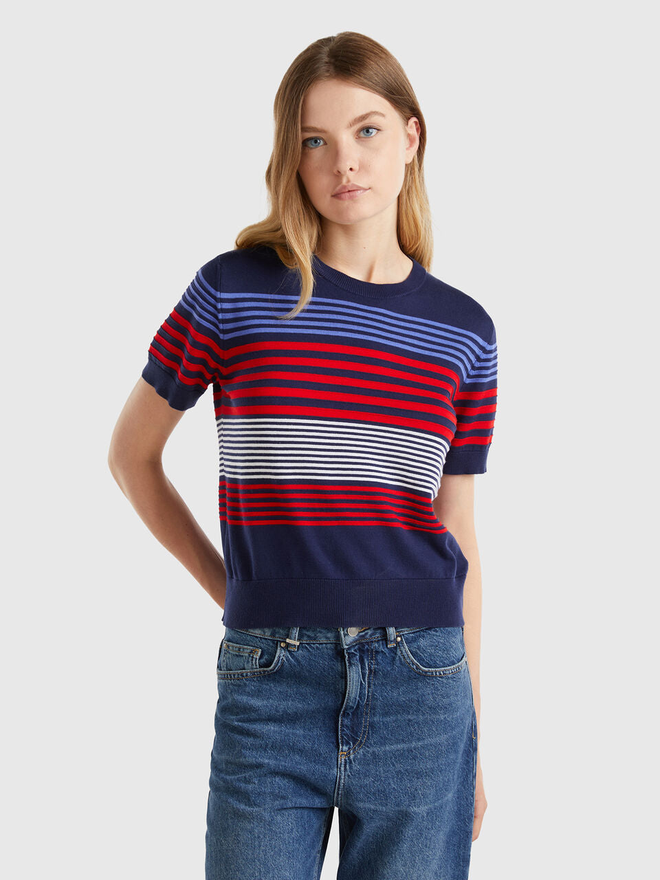 WOMEN COTTON SHORT SLEEVE TOP