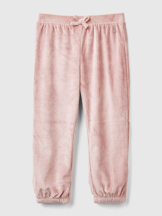 KID GIRL CHENILE JOGGERS