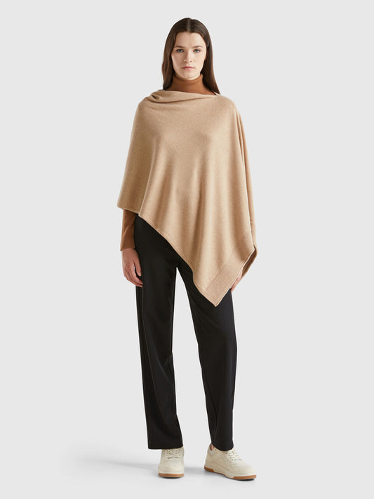 WOOL PONCHO