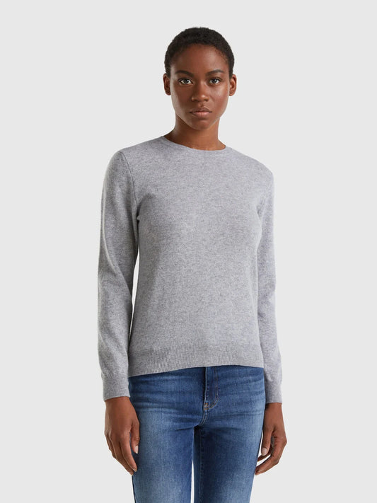 PURE MERINO WOOL JUMPER