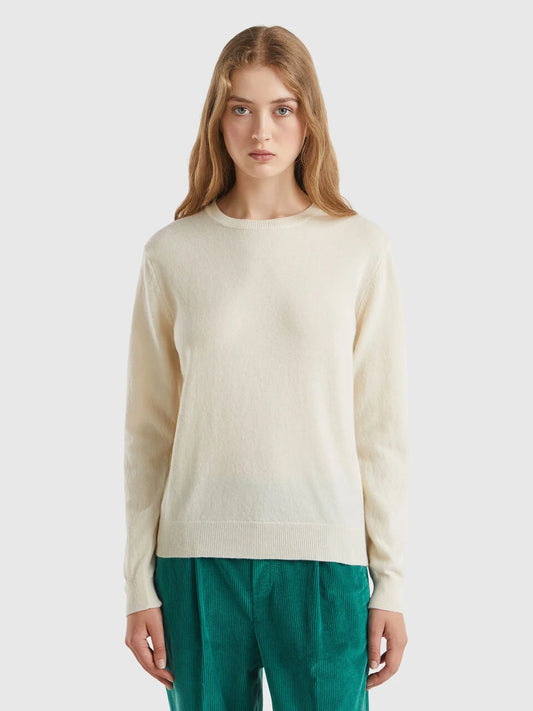 PURE MERINO WOOL JUMPER