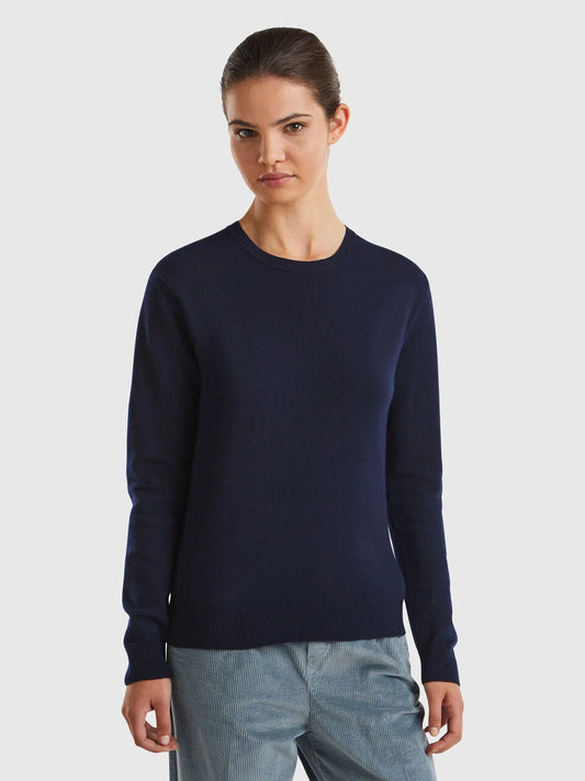 PURE MERINO WOOL JUMPER