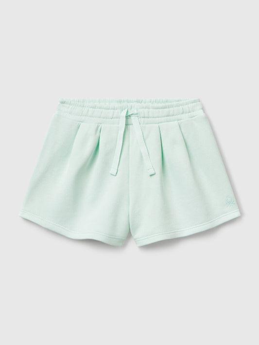 KID GIRL ORGANIC COTTON SHORTS